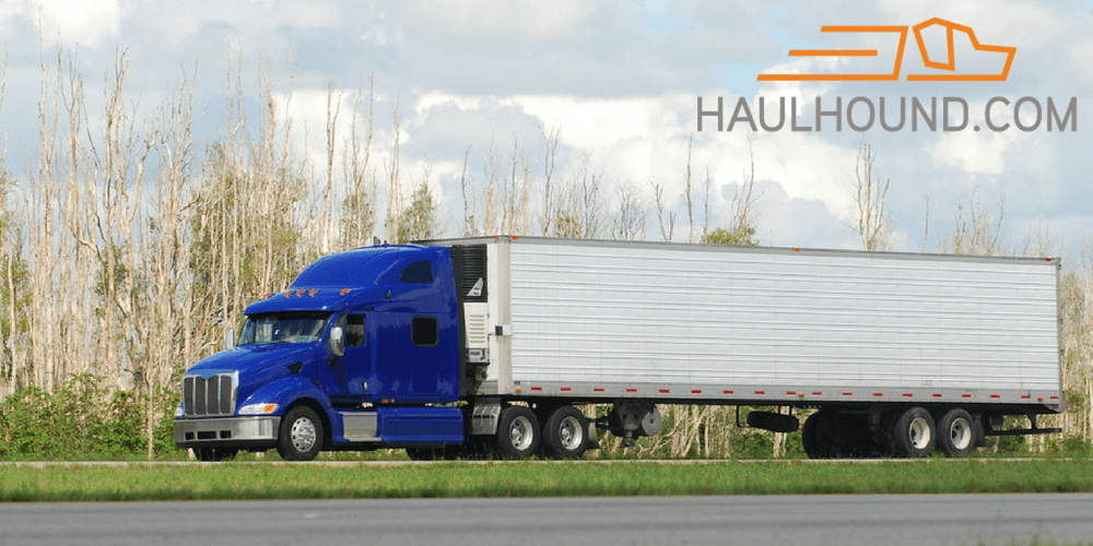 Dry Van freight can be found on loadboards, but is easy to get on the HaulHound app